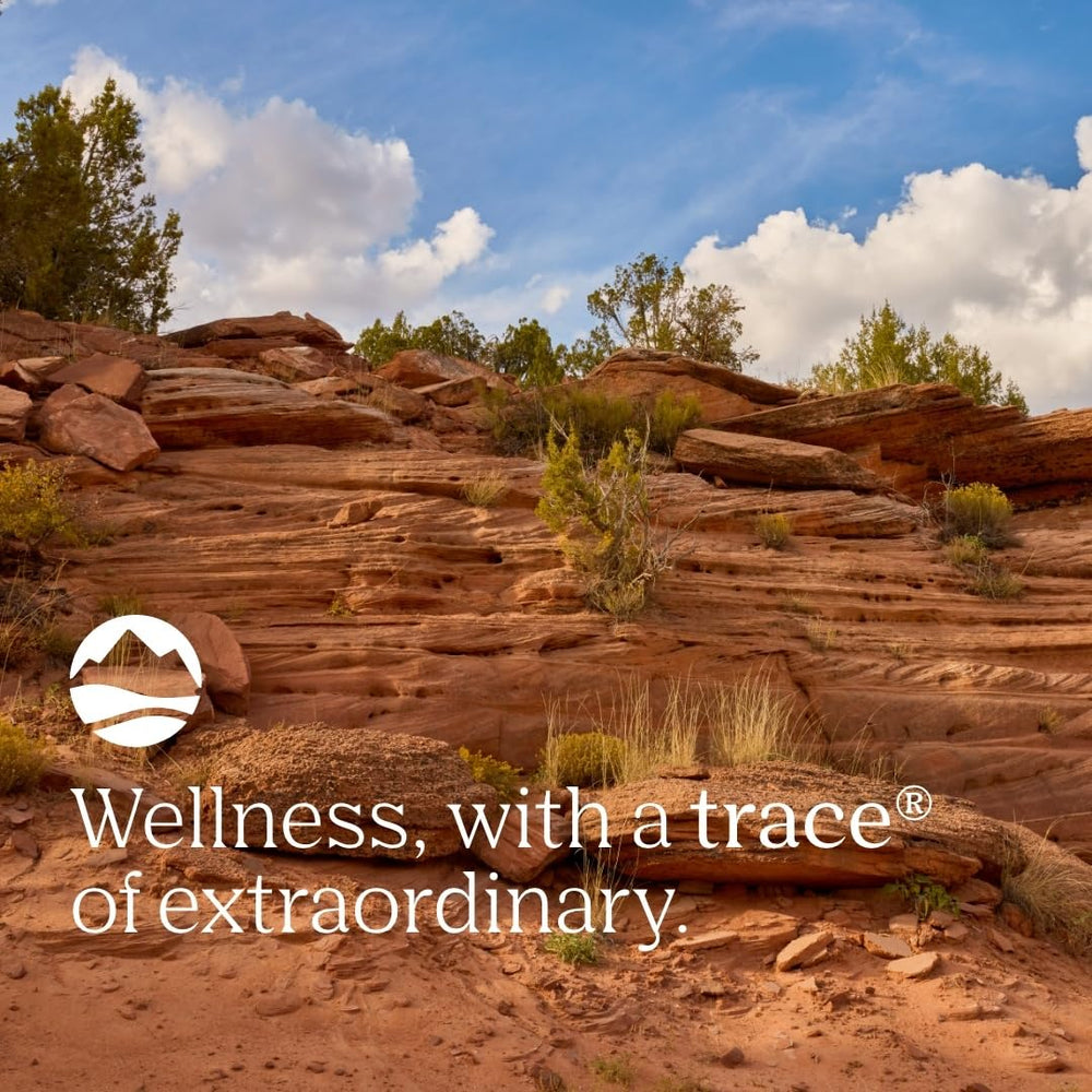 Trace Minerals Magnesium Flakes support a calm routine before bedtime.