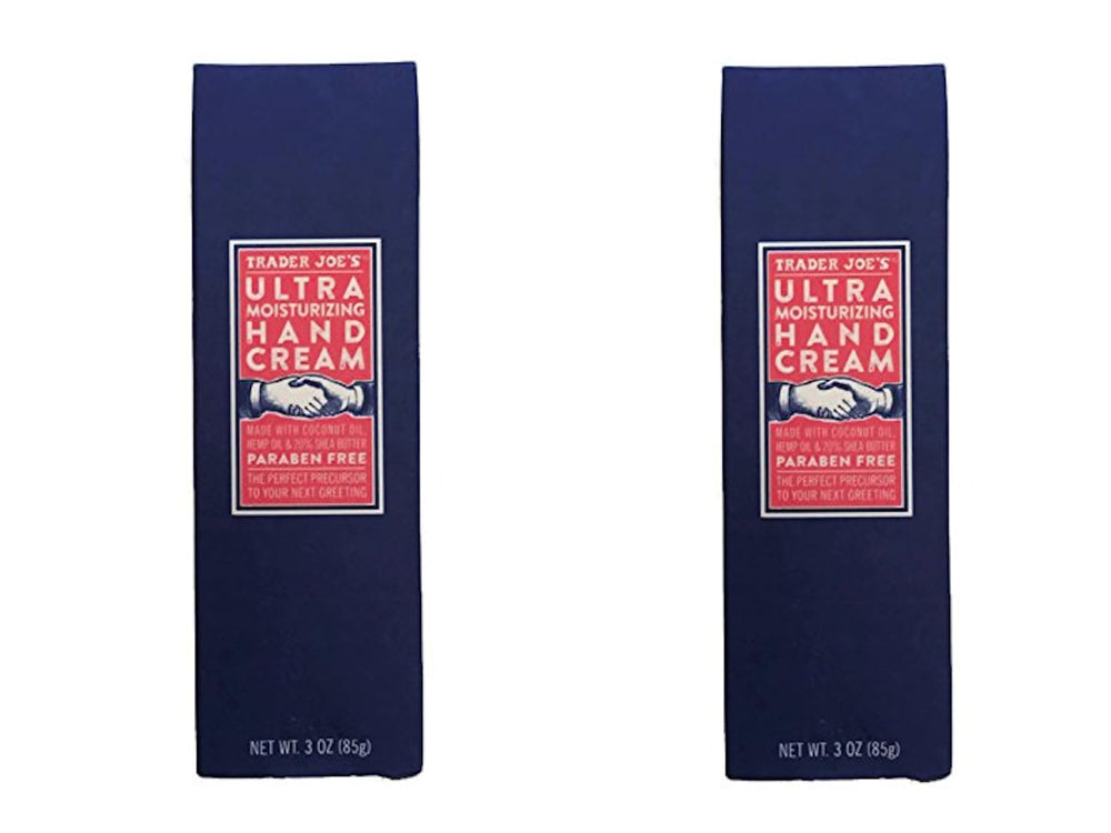 Trader Joe's hand cream two tubes pack in travel-friendly size for on-the-go moisture
