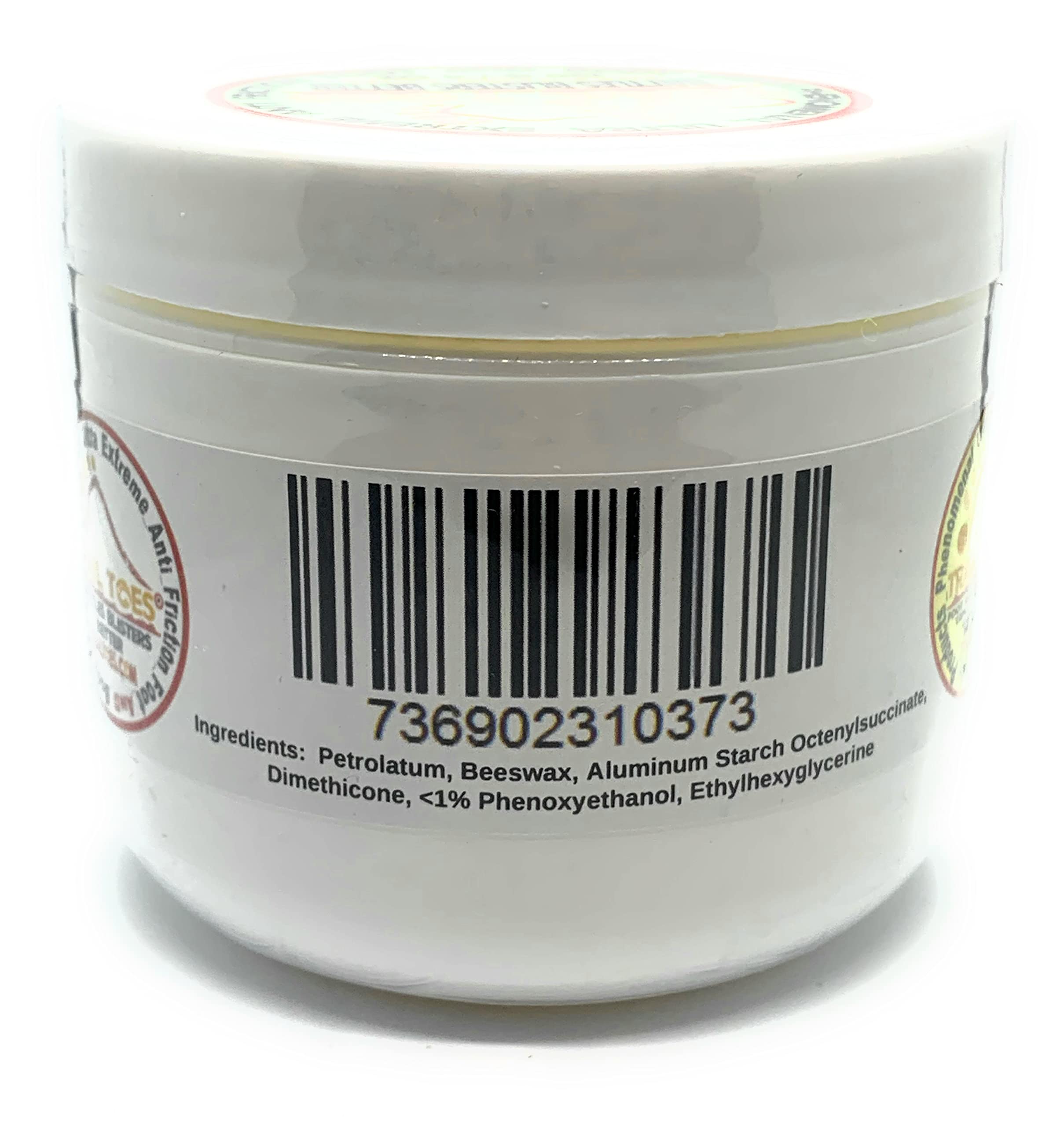 Trail Toes cream applied by hand for quick absorption and comfort.