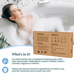 TranquilBliss colorful bath bombs dissolving in water for a vibrant soak.