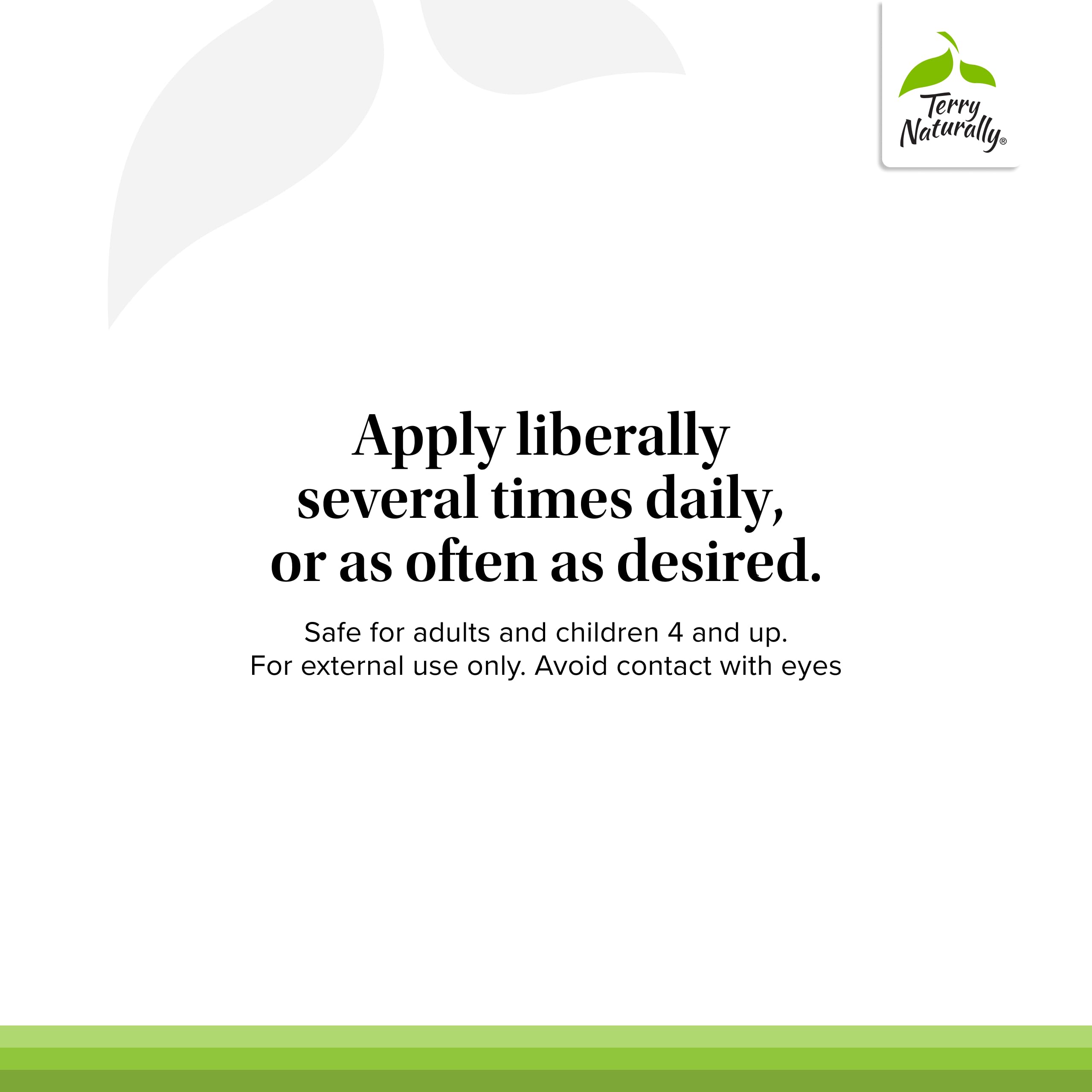 Traumaplant comfrey cream texture on skin demonstrates smooth, quick-absorb application