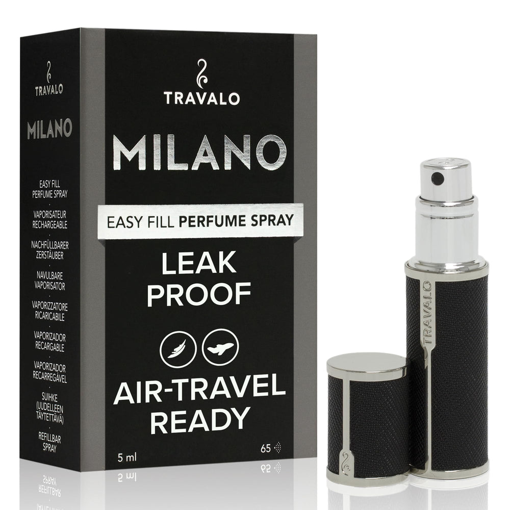 Travalo Milano leak-proof airtight design keeps liquids secure in travel.