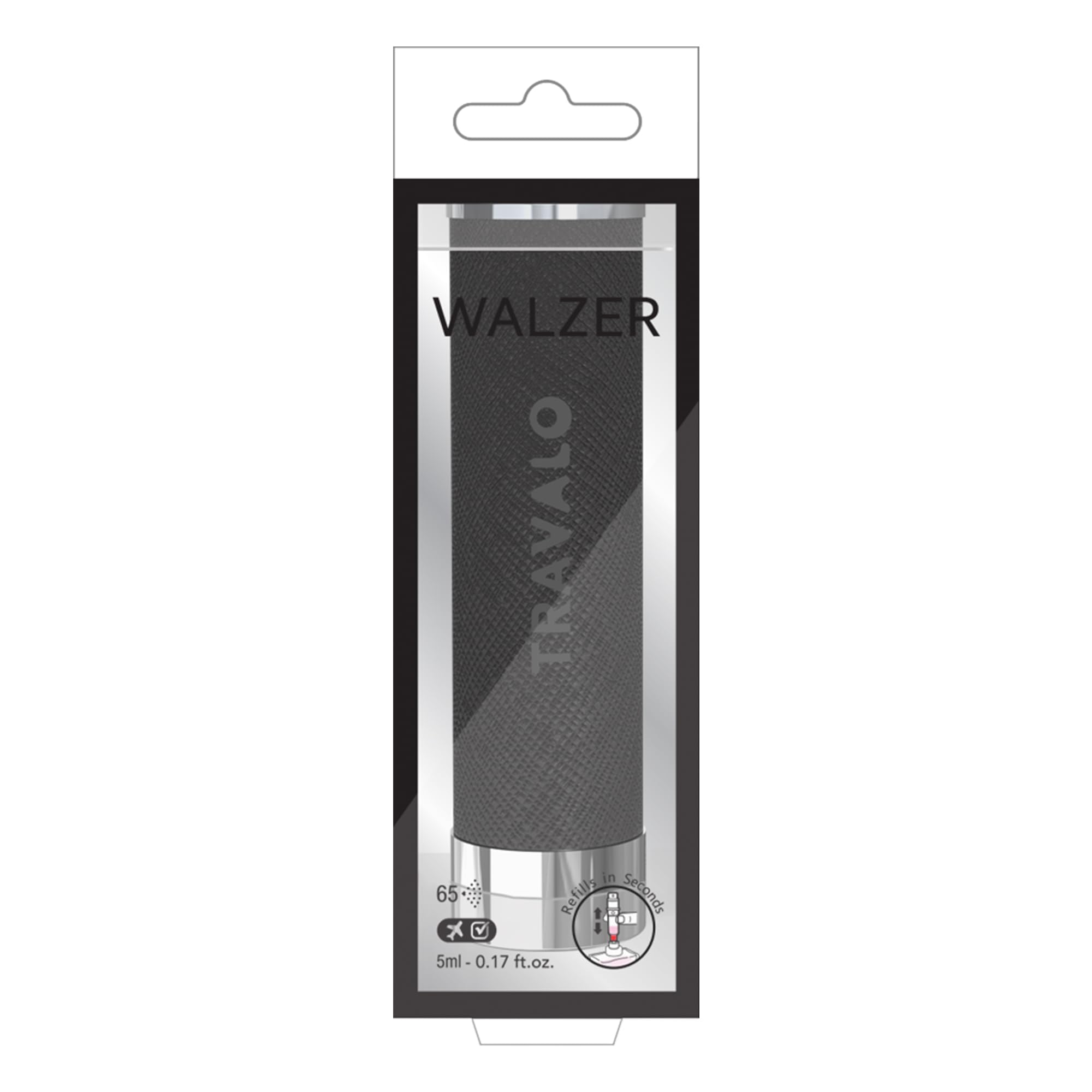 Travalo Walzer Genie-S refill system enabling spill-free refills