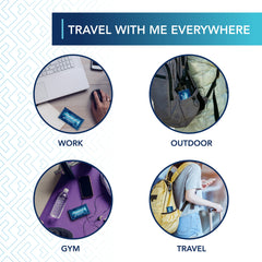 Travel Lite fresh-scent wipes are suitable for adults and kids during outings.