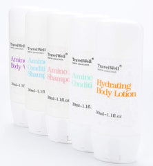 Travelwell ECO Amenities box set display communicates value and consistent quality for hotels