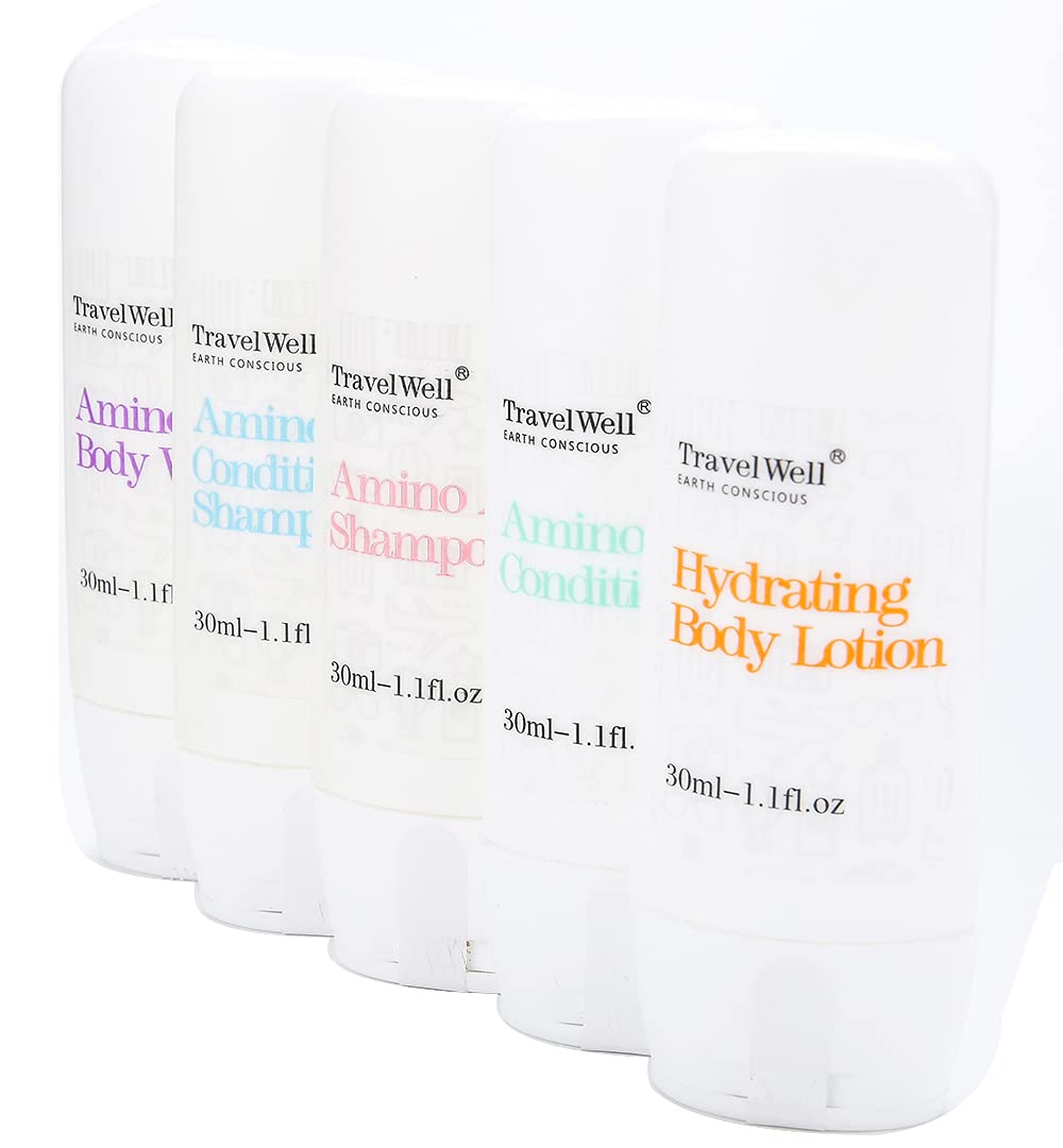Travelwell ECO Amenities guest amenities tray showcases standardized guest experience