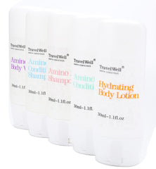 Travelwell ECO Amenities guest amenities tray showcases standardized guest experience