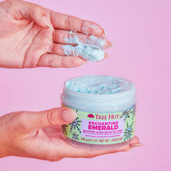 Tree Hut limited edition holiday packaging image communicates exclusive seasonal treat.