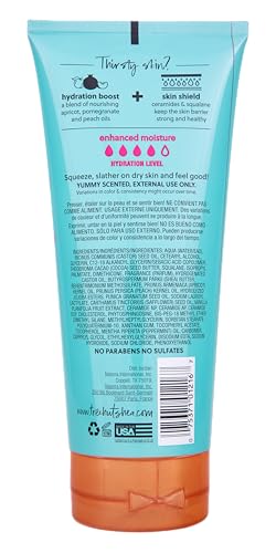 Peppermint Pearl cream swirl showing rich texture and light scent.