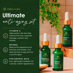 Tree of Life Dry sensitive-skin friendly trio cares for calm, hydrated skin.