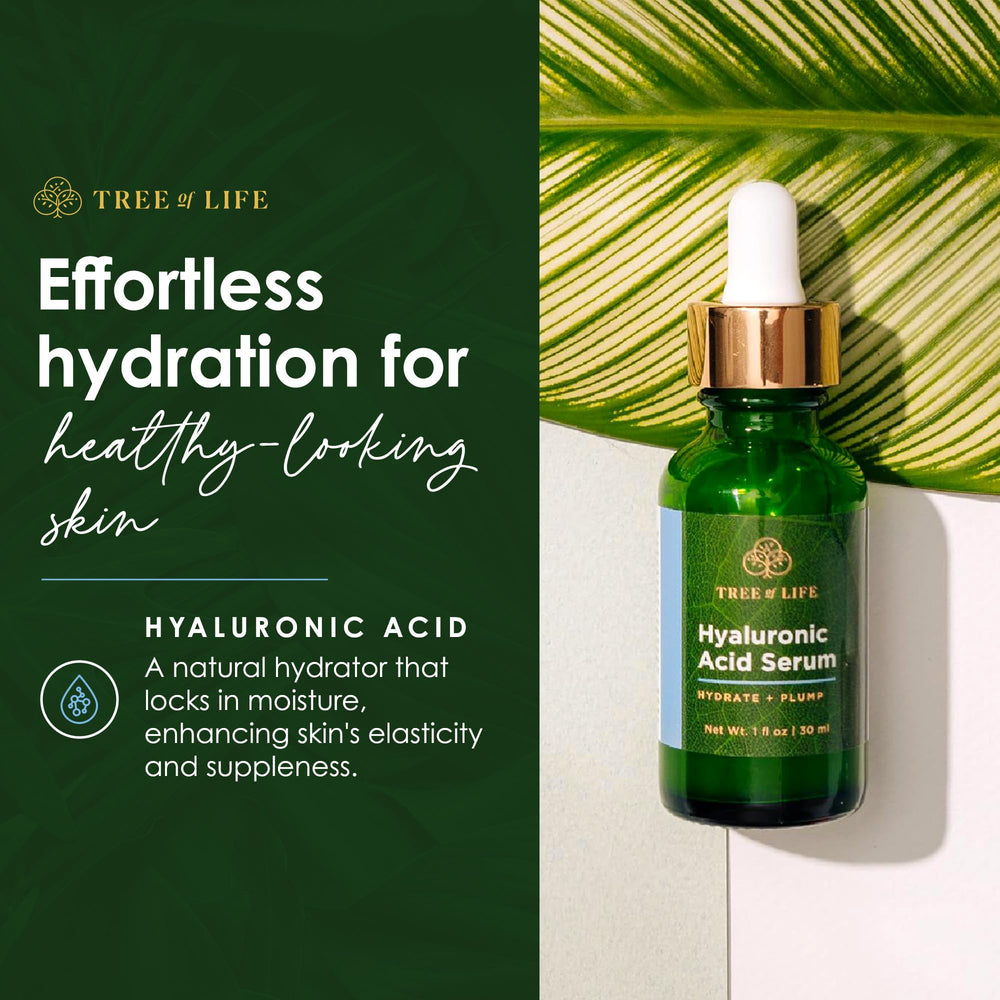 Serum on skin showing smooth, plump look after application.