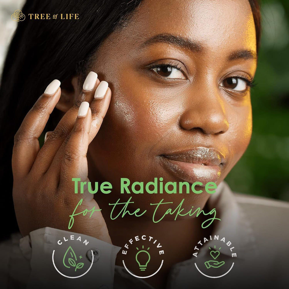 Tree of Life Beauty Niacinamide Serum morning routine application in seconds