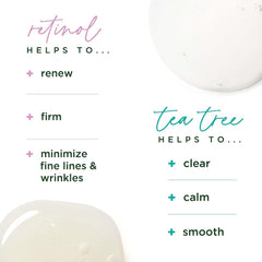 Tree of Life Beauty Retinol serum bottle highlighting anti-aging potential.