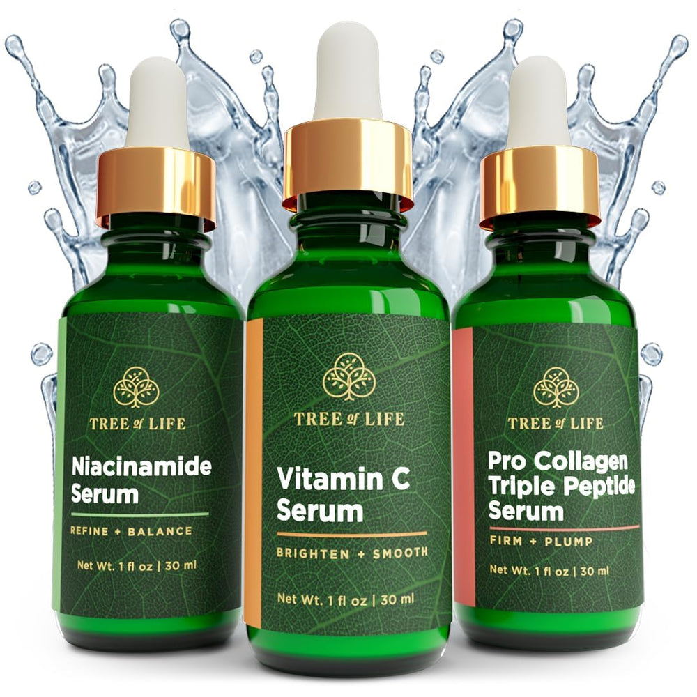 Tree of Life Beauty Vitamin C serum bottle for brightening and hydration