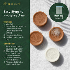 Tree of Life frizz-control-shine gleaming hair after use.