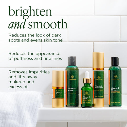 Tree of Life Vitamin C Toner bottle for oil control and refreshed skin.