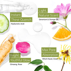 Tree To Tub hyaluronic acid toner mist delivering intense hydration for dry skin.