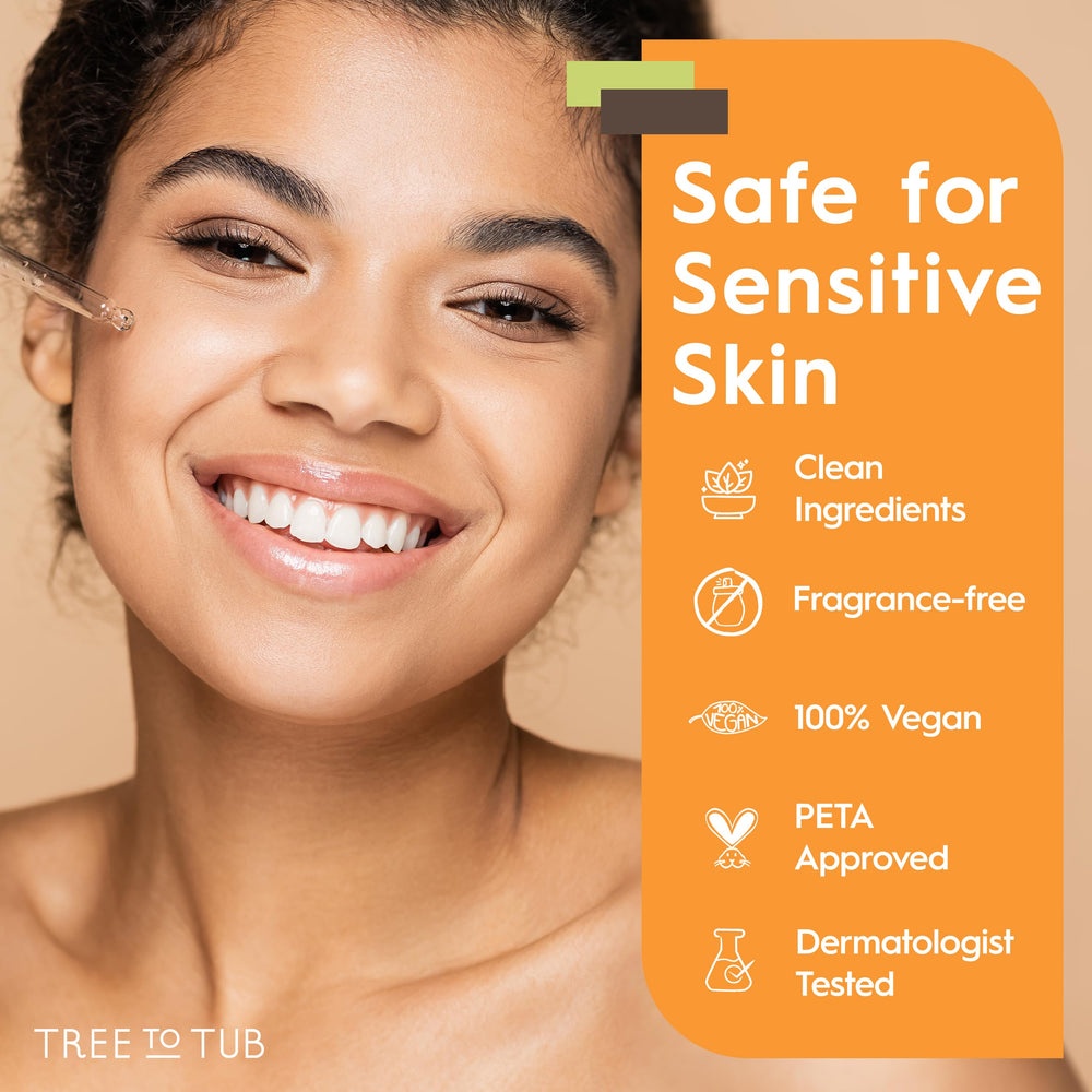 Tree To Tub Pump bottle enables easy, controlled serum application