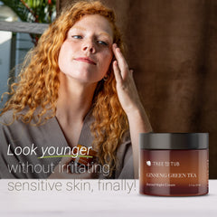 Tree to Tub retinol face moisturizer cream texture close-up