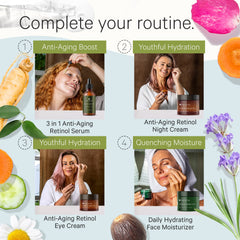 Tree to Tub retinol face moisturizer organic aloe for sensitive skin