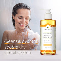 Tree to Tub Sensitive Skin creamy lather for delicate skin