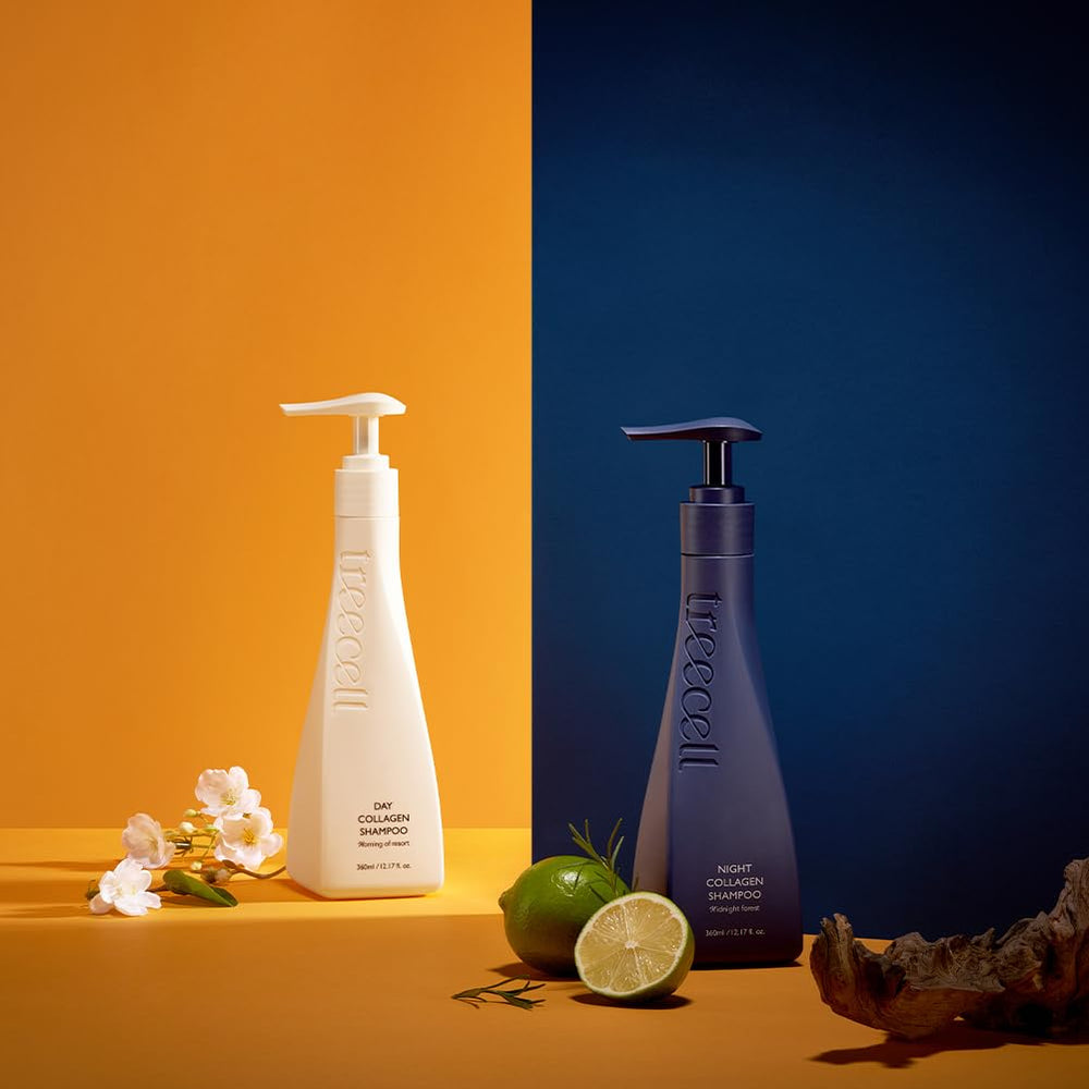 Calming forest aroma enhances nightly routine with TREECELL shampoo.