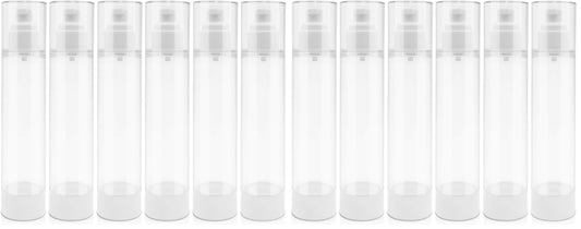 TrendBox 120ml airless travel bottle showing compact design and portability for skincare on the go.