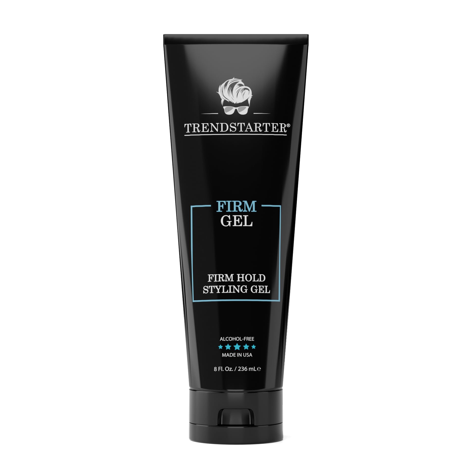 TrendStarter Firm Gel bottle shows all-day hold and natural shine.