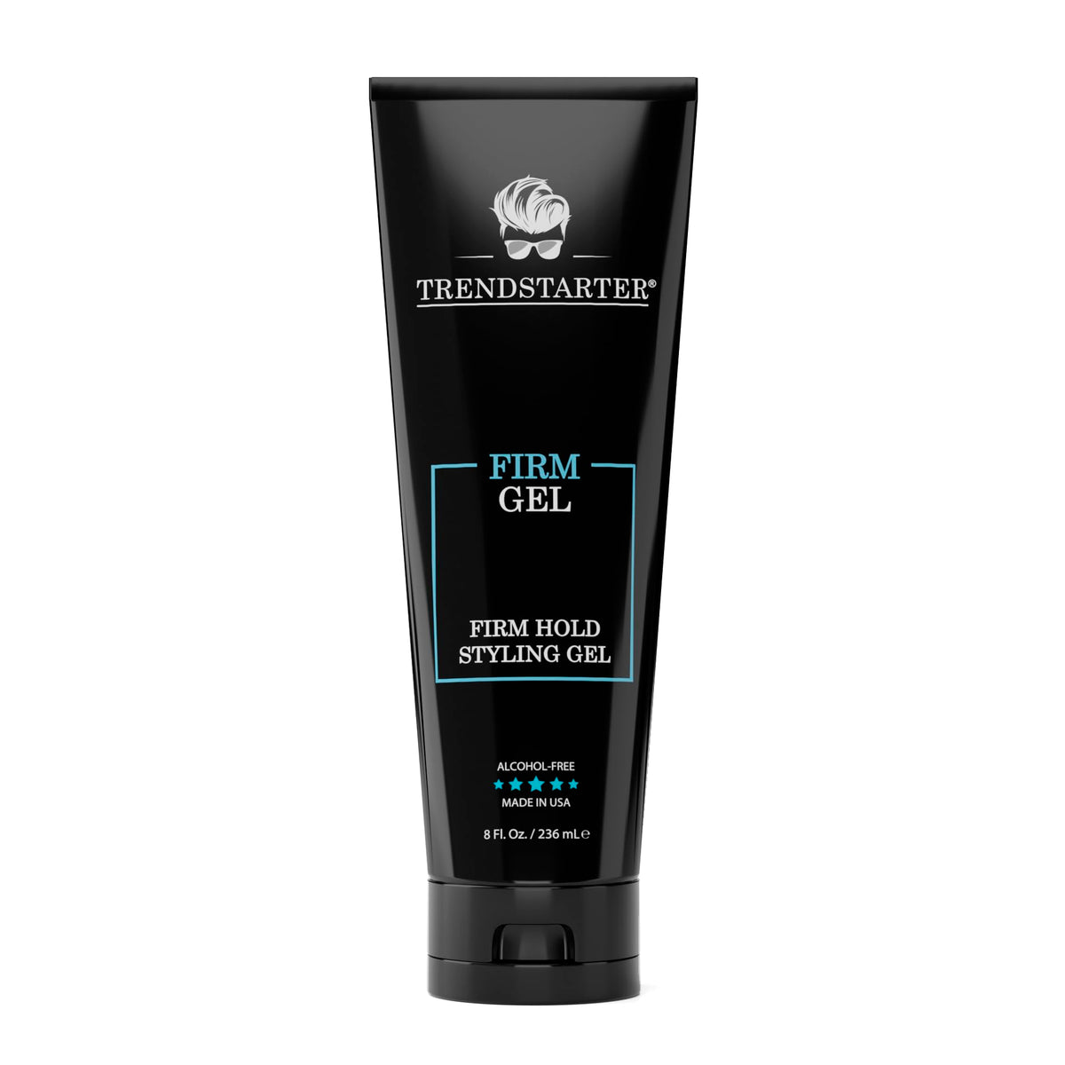 TrendStarter Firm Gel bottle shows all-day hold and natural shine.