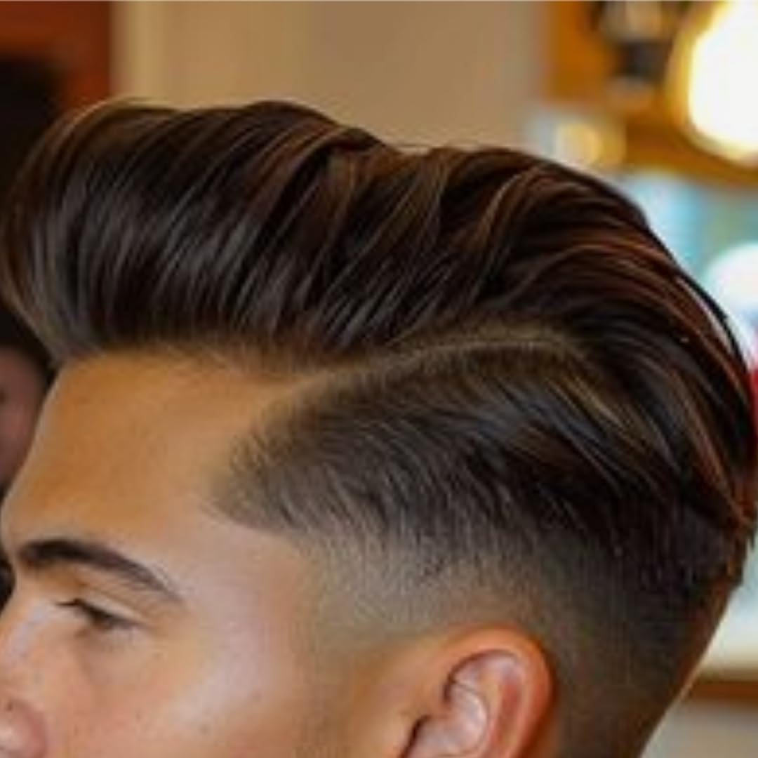 TrendStarter Firm Gel on hair delivering firm hold without flaking.