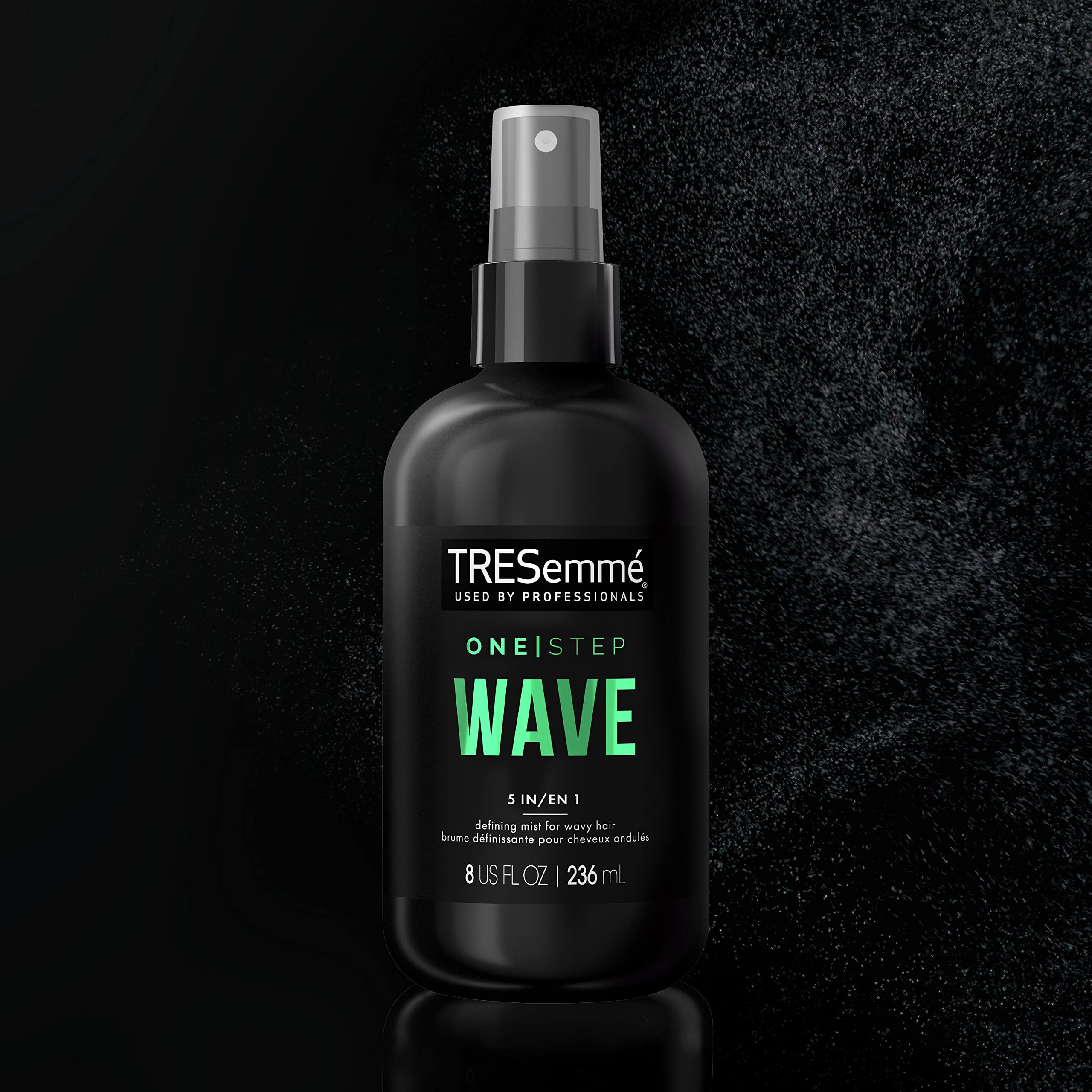 TRESemmé waves form when air drying or diffusing