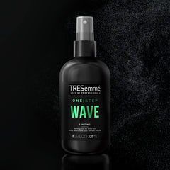 TRESemmé waves form when air drying or diffusing