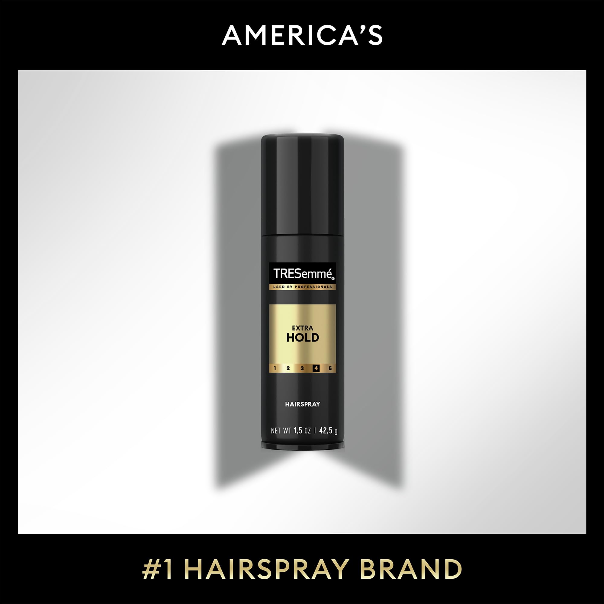 TRESemmé all-day touchable finish without stiffness or crunch