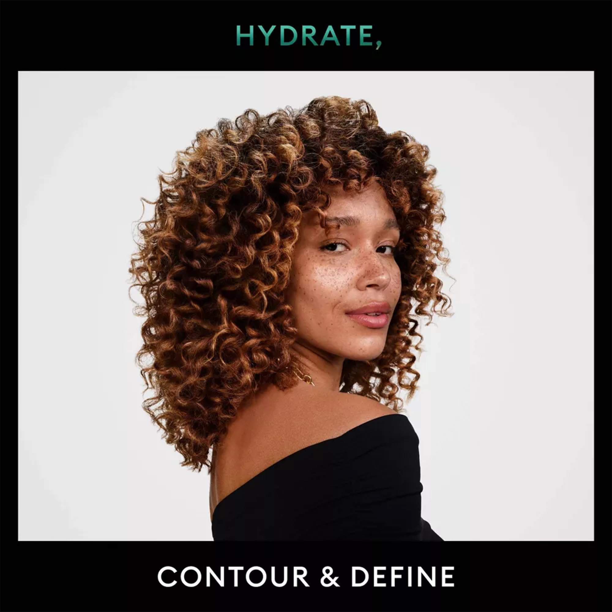 TRESemmé Diffusion styling with mousse after washing for sleek curls.