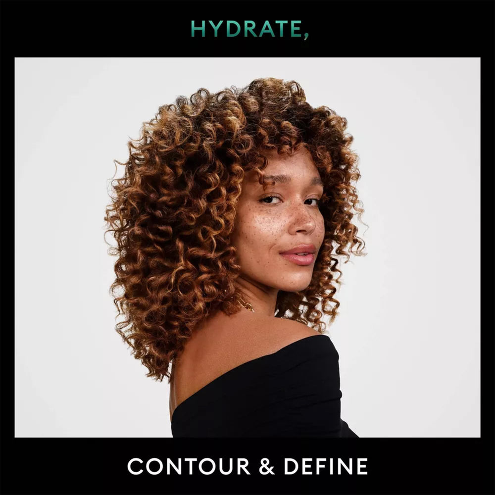 TRESemmé Diffusion styling with mousse after washing for sleek curls.