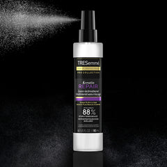 TRESemmé Keratin Repair Leave-In fragrance notes of pear gardenia amber.