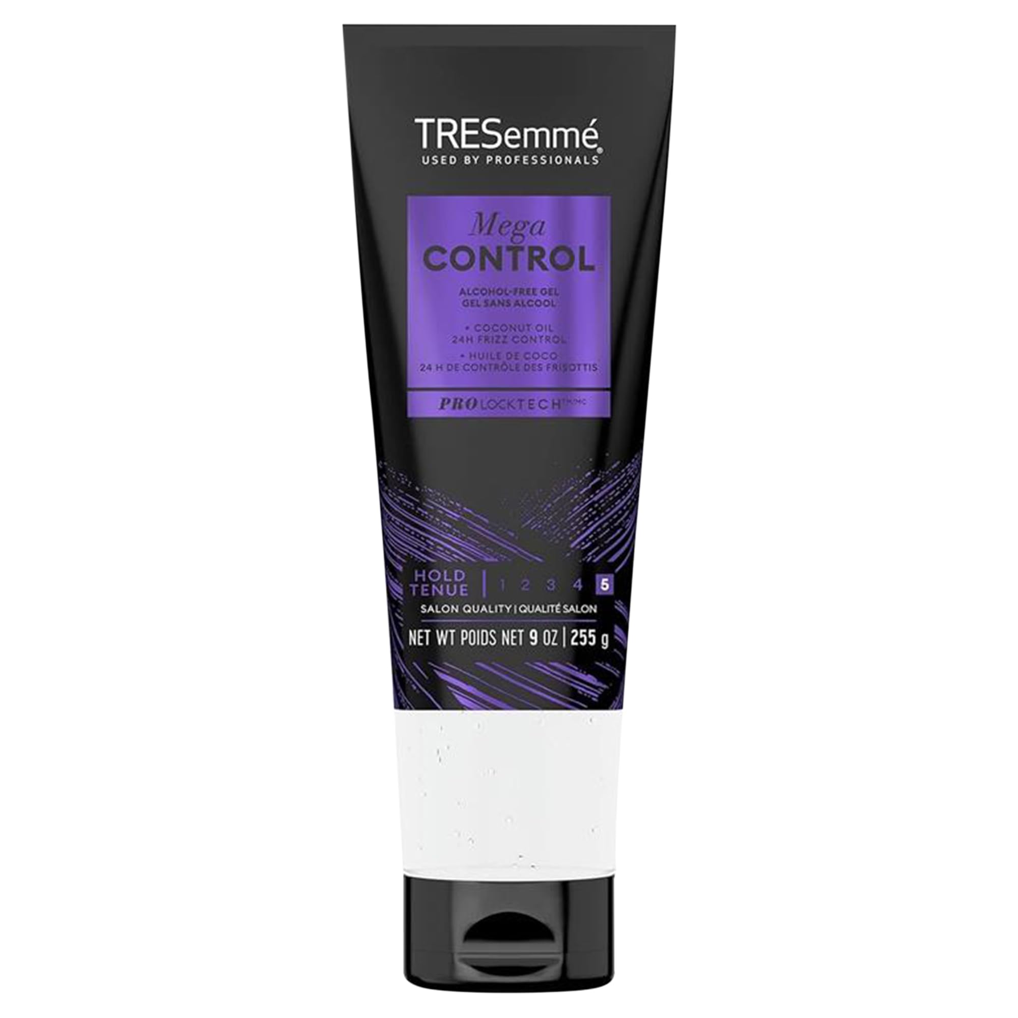 TRESemmé Mega Sculpt Gel bottle for defined styling