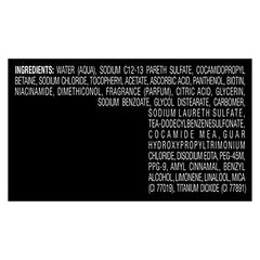 Travel-size 3 oz Tresemme Moisture Rich bottles ready to go