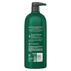 TRESemmé Pro Infusion Smooth ingredients close-up shows coconut droplets and plant protein.