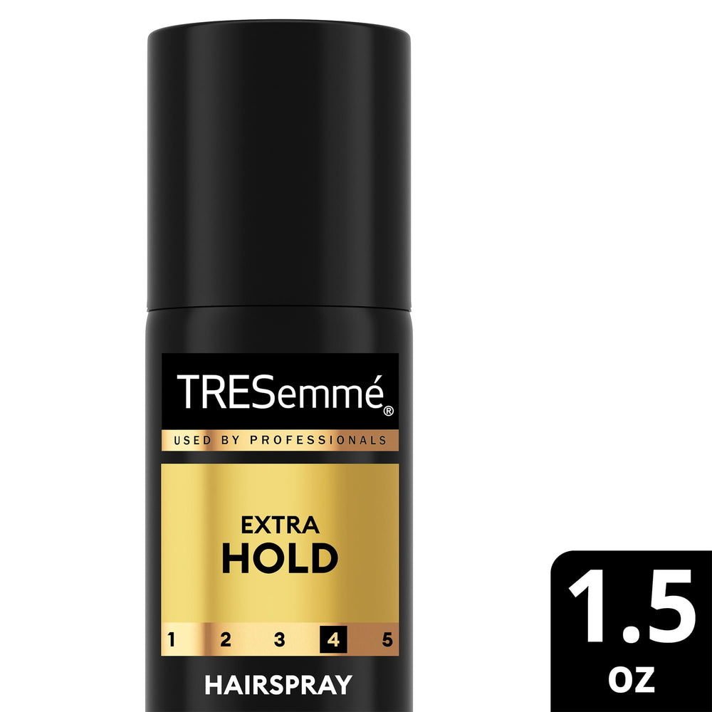 TRESemmé travel-size spray ideal for gym bags and weekends