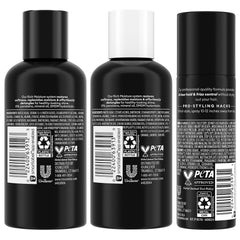 TRESemmé Rich Moisture Conditioner bottle smoothing and softening strands