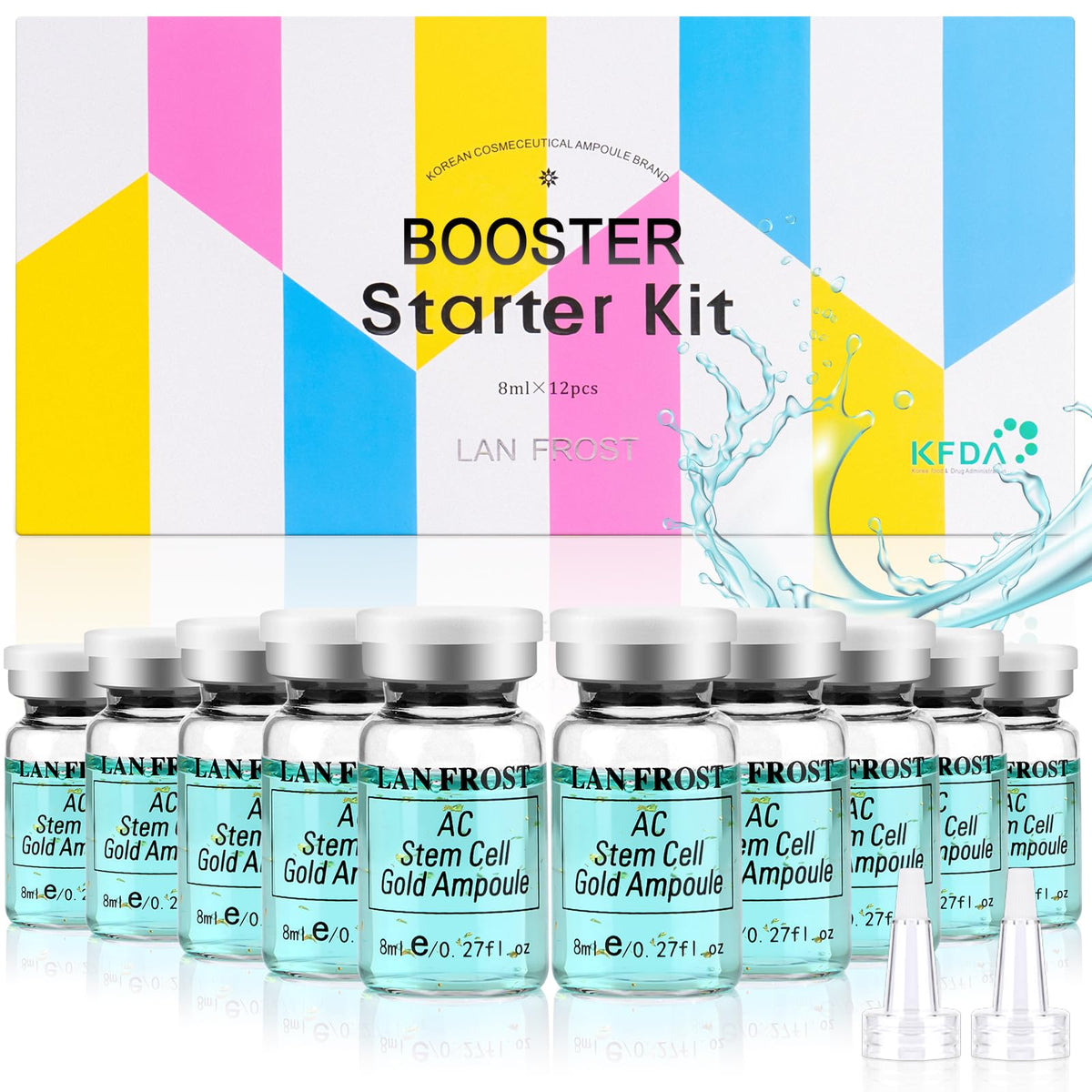 TRESSON BB Facial Glow Starter Kit serum showing a luminous, hydrating texture for radiant skin