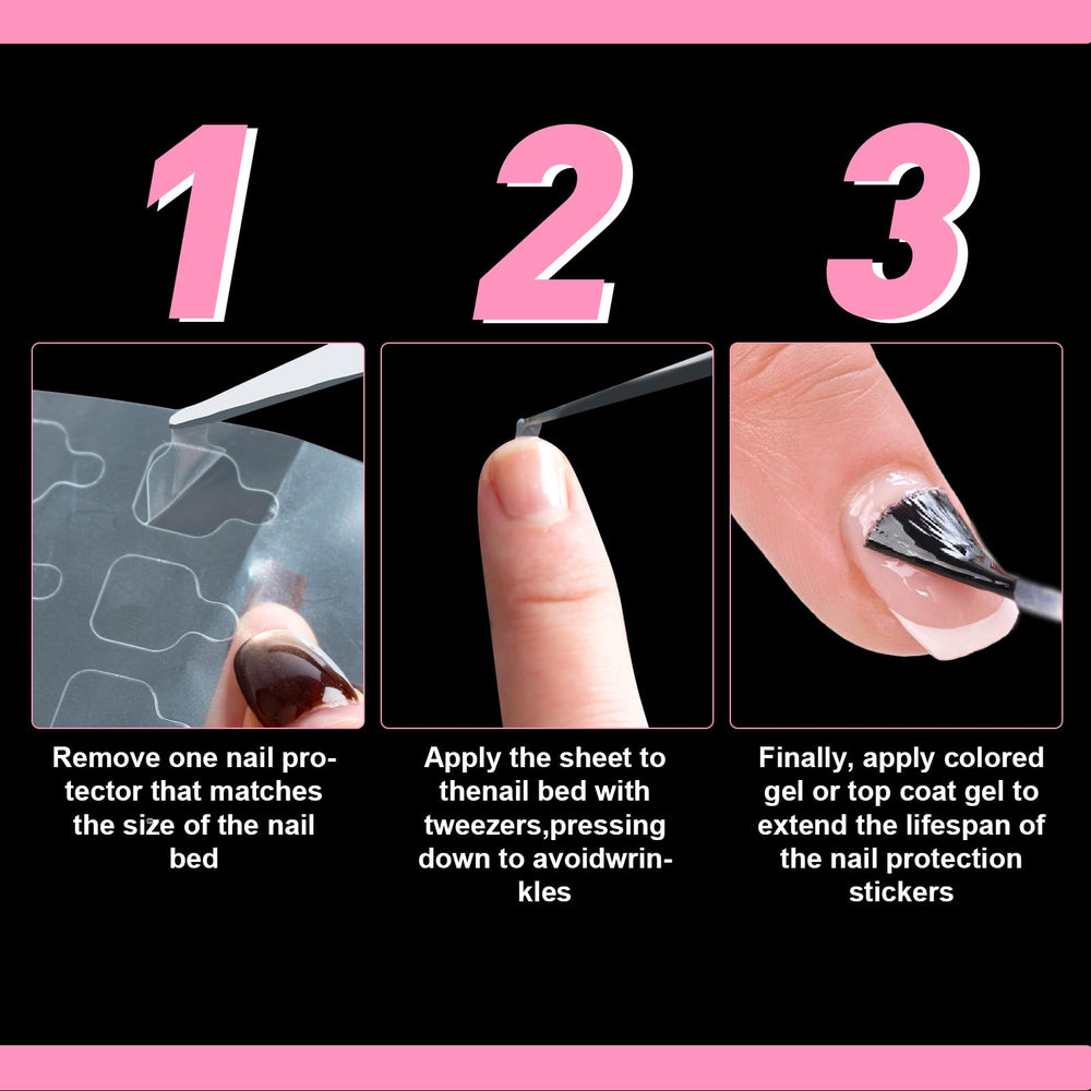 TRESSON Nail Repair Patches invisible design for daily wear.