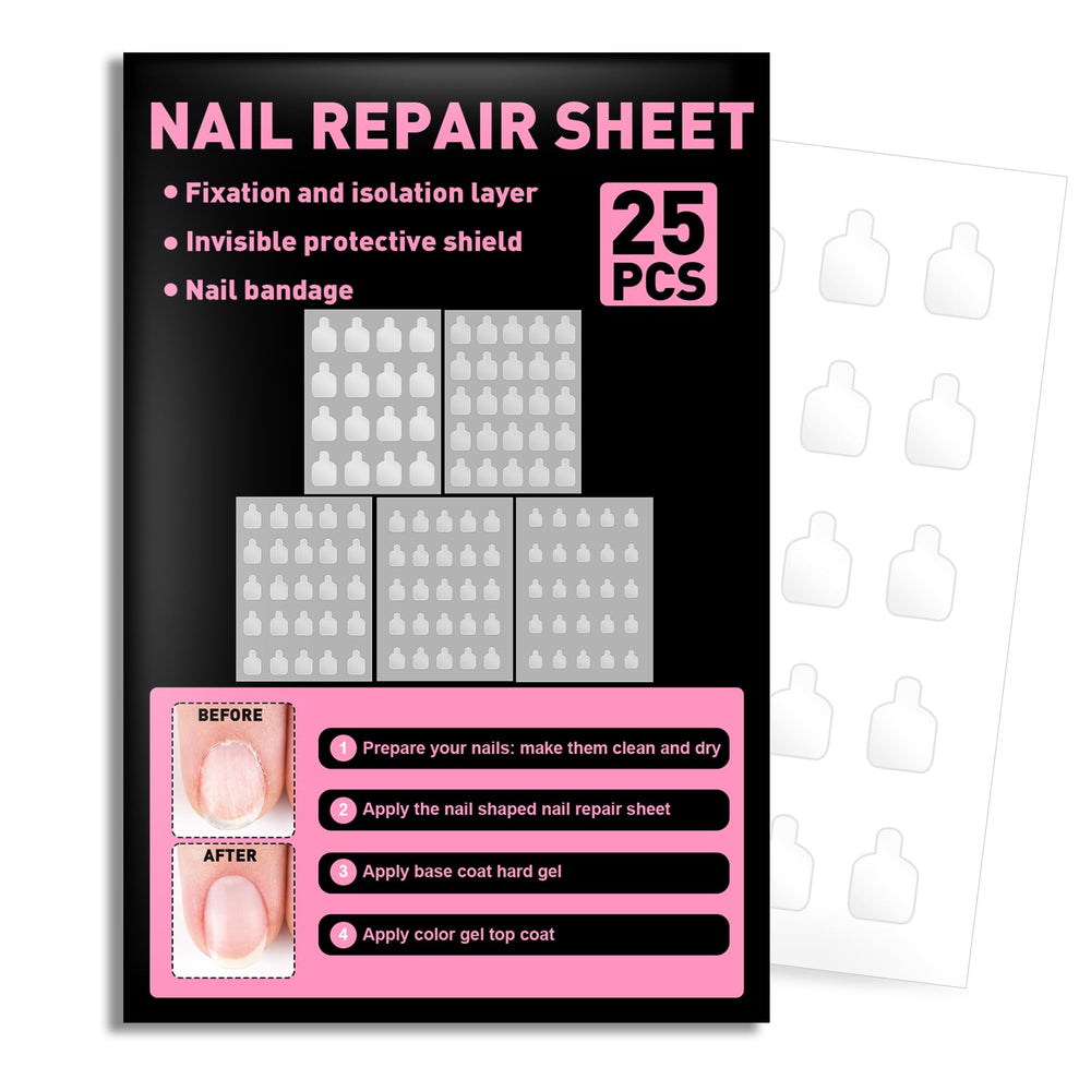 TRESSON Nail Repair Patches pack with 580 stickers for easy maintenance.