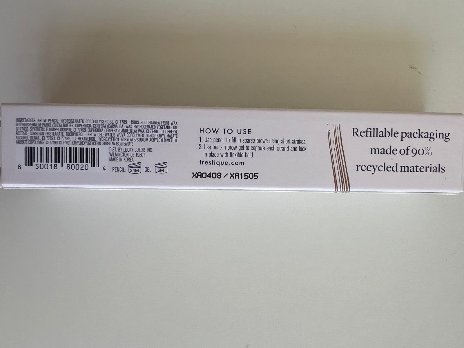 TRE'STIQUE refill cartridge fits Forever Case for zero-waste routines.
