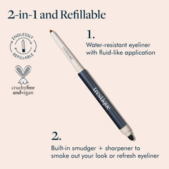 TRE'STIQUE Eyeliner sharpener keeps the tip precise for clean lines.