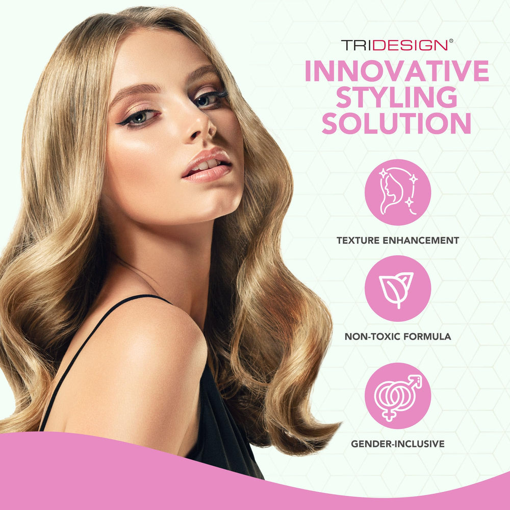 TRI Design Aerogel spray finish highlights a clean, shiny result without stiffness.
