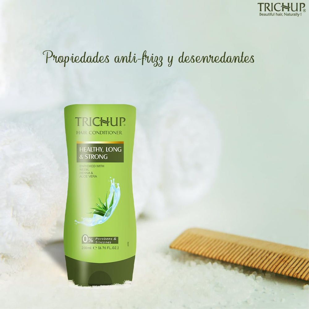 TRICHUP Aloe vera leaves highlighting moisturizing scalp care.