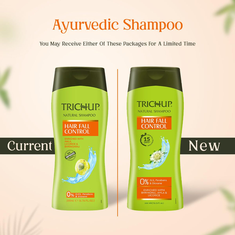 TRICHUP Hair Fall Control Herbal Shampoo pack3 box for convenient multi-pack storage.