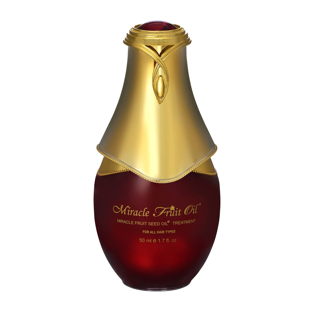 Tricomax Vivandi Miracle Fruit Oil frizz control on healthy hair.